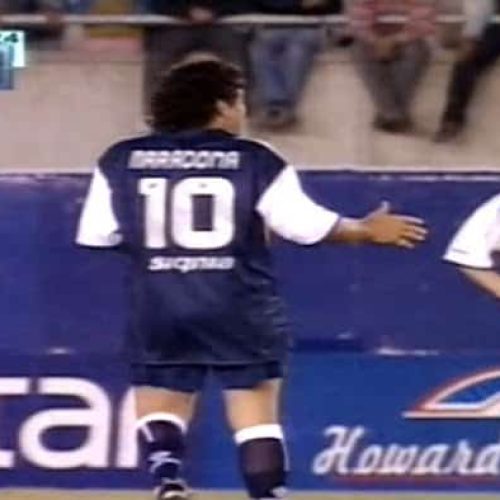 When Messi, Maradona played together