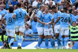 Read more about the article Watch: Man City, Arsenal make it two wins in a row