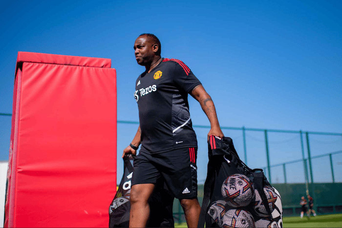 You are currently viewing Watch: Ten Hag, Benni doing drills with Ronaldo, Sancho, Rashford, Eriksen