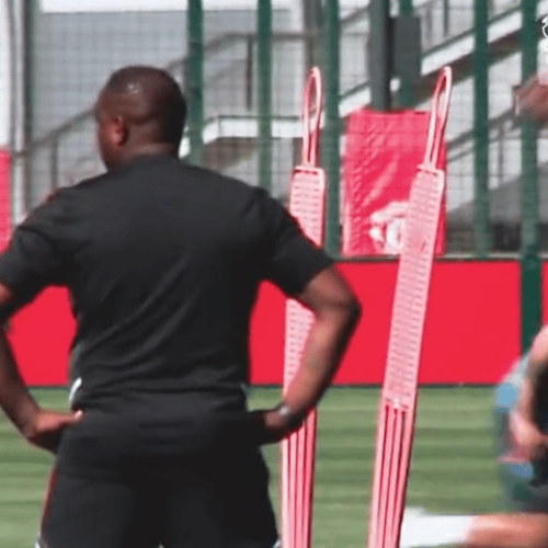 Watch: Benni put Man Utd to work at Carrington