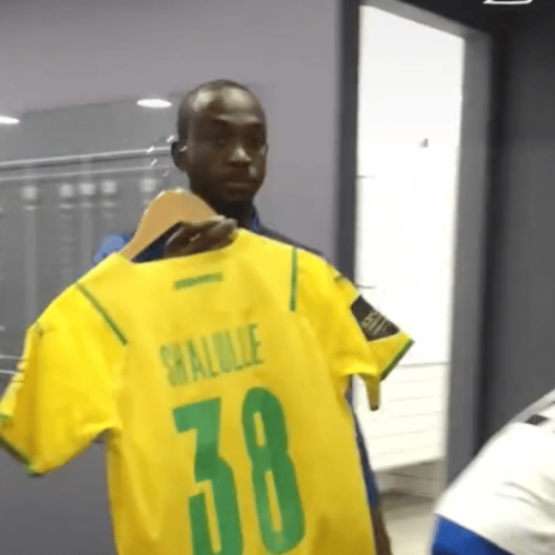 A sneak peek into Sundowns’ change room on matchday