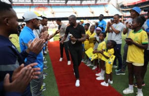 Read more about the article Watch: Sundowns honour club legend Hlompho Kekana