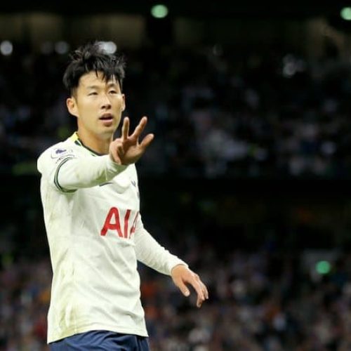 Son ends goal drought with treble as Spurs hit Leicester for six