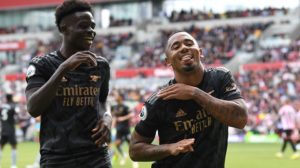 Read more about the article Watch: Arsenal beat Brentford to regain Premier League top spot