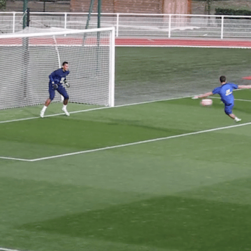 Watch: Pavard’s perfectly timed volley France’s training session