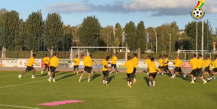 You are currently viewing Watch: Ghana conduct first training session ahead of Brazil tie