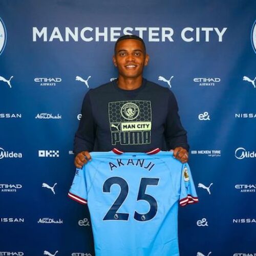 Watch: Man City welcome £15m Manuel Akanji to Etihad