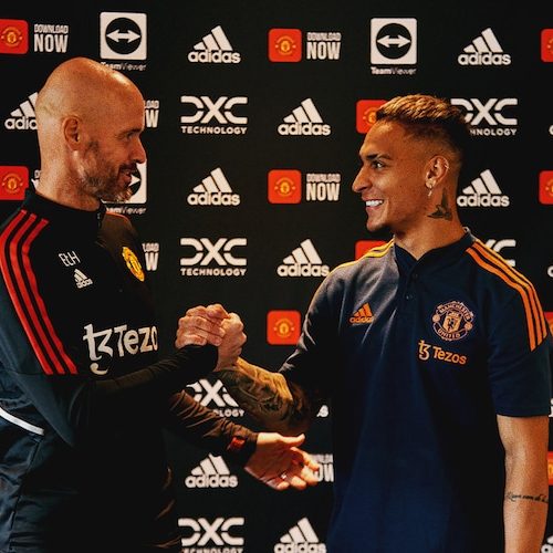 Watch: Man Utd unveil £86m Antony from Ajax