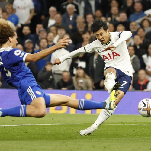 Watch: Son’s hat-trick helps Spurs sink Leicester