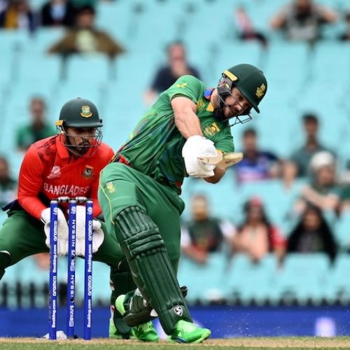 Rossouw hits a century as South Africa trash Bangladesh