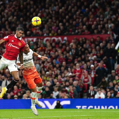 Watch: Rashford nets 100th goal in Man Utd win