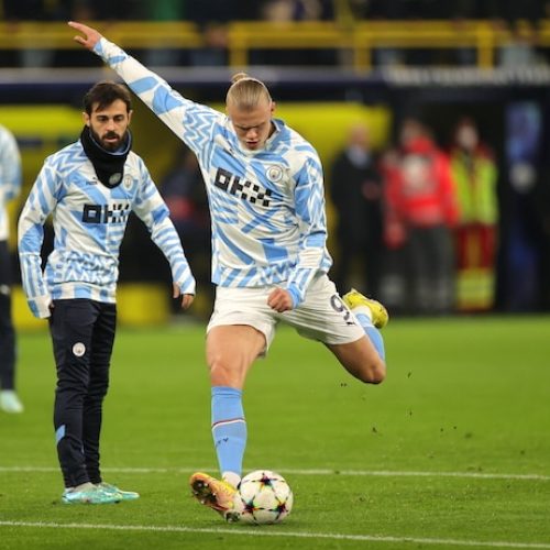 Pep: Haaland will not feature against Sevilla