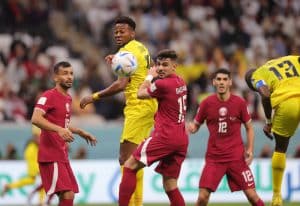 Read more about the article Valencia double eases Ecuador to win over hapless Qatar