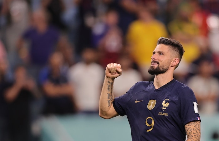 You are currently viewing Giroud equals Henry goalscoring record as France thrash Australia