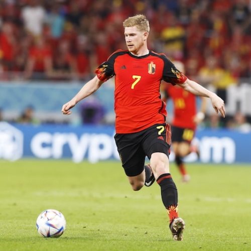 De Bruyne ‘honoured’ to be named as new Belgium captain