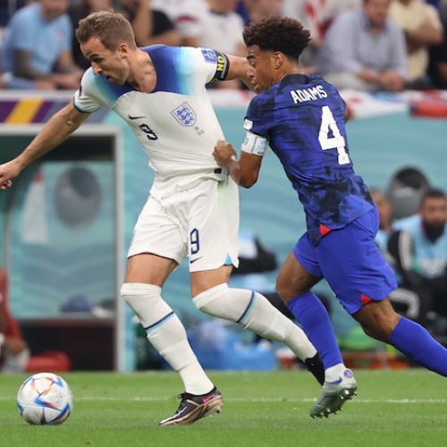 Hosts Qatar eliminated from World Cup as USA hold England