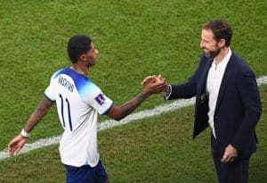 Read more about the article Southgate hails Rashford showing as England secure WC last 16 spot