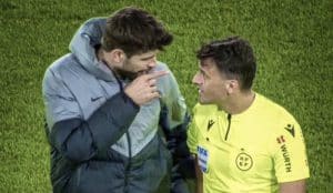 Read more about the article Watch: Gerard Piqué get red card in his final match