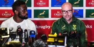 Read more about the article Nienaber, Kolisi rues Springboks missed chances against Ireland