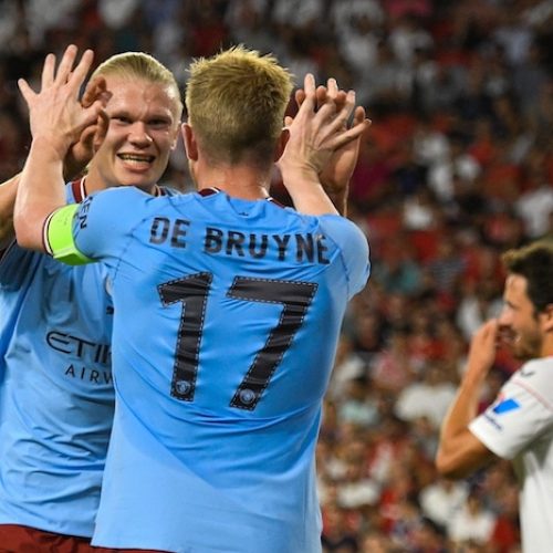 De Bruyne: Haaland can score 800 goals