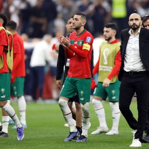 Regragui hails Morocco’s effort after France defeat