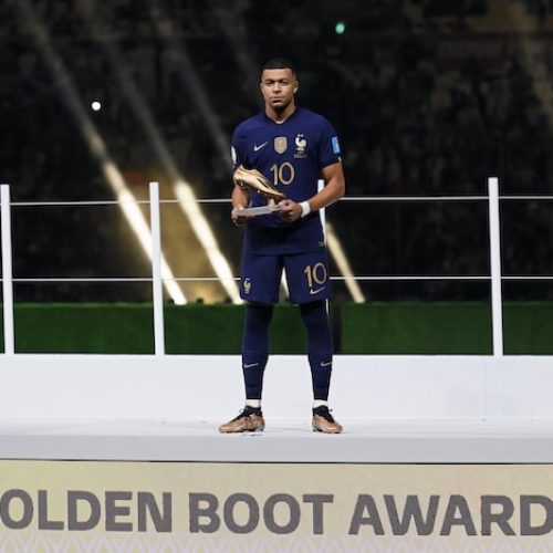 Mbappe wins World Cup Golden Boot