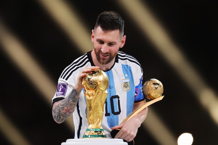 You are currently viewing Messi bags Golden Ball award for best player at World Cup