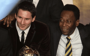 Read more about the article Messi hails Brazilian great: ‘Rest in peace, Pele’