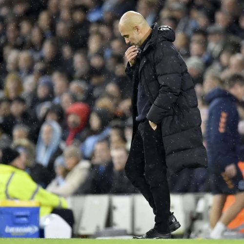 Guardiola bemoans Man City draw against Everton