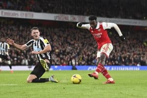 Read more about the article Arsenal held by stubborn Newcastle as Man Utd ease past Bournemouth