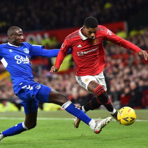 Rashford stars as Man Utd ease past Everton in FA Cup