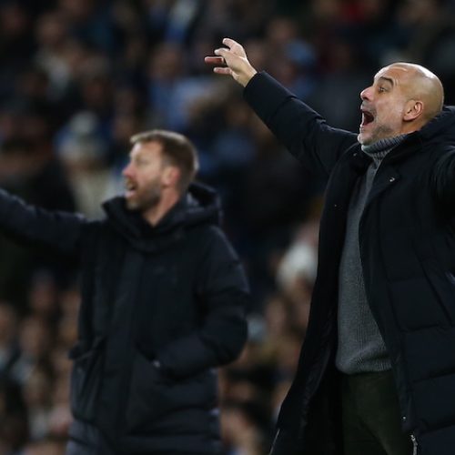 Guardiola urges Chelsea to back under-fire Potter