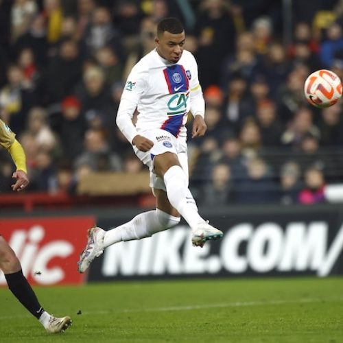 Mbappe scores five in PSG rout of sixth-tier side Pays de Cassel
