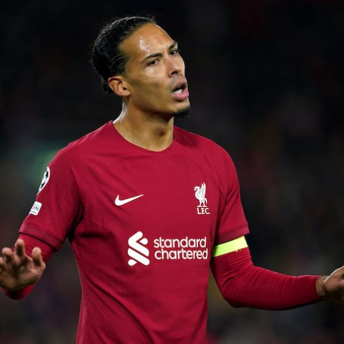 Van Dijk expected to be out for ‘more than a month’ with hamstring injury