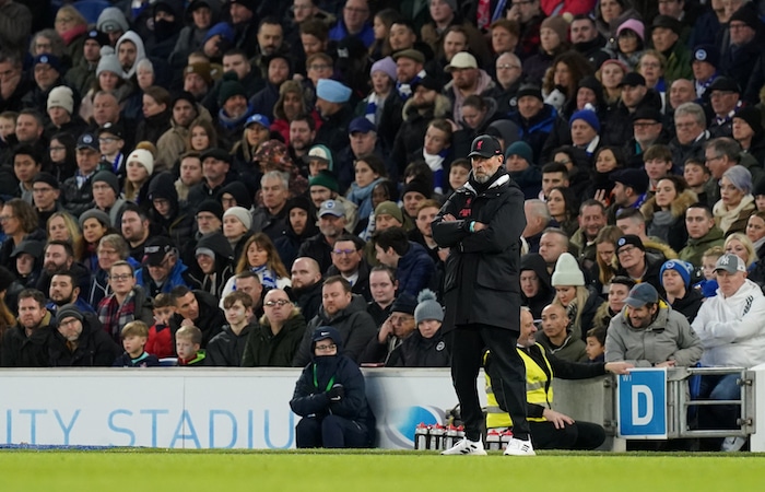 You are currently viewing Klopp left fuming after Brighton defeat