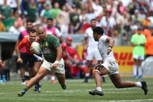 Read more about the article Unbeaten Blitzboks face France in Hamilton quarter-finals