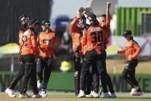 Read more about the article Sunrisers claim five wicket win over Royals in Paarl