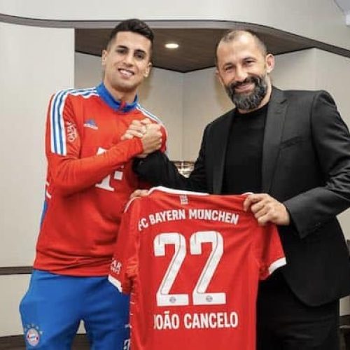 Bayern Munich sign Cancelo on loan from Man City