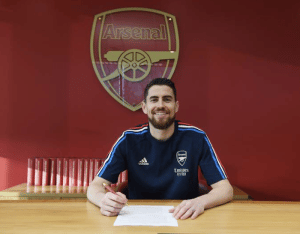 Read more about the article Jorginho joins Arsenal from rivals Chelsea