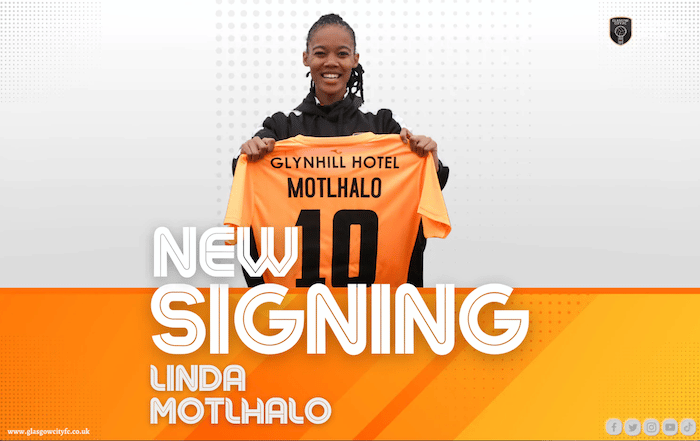 You are currently viewing Glasgow City signs Banyana star Linda Motlhalo