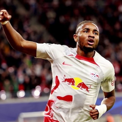 Chelsea-bound Nkunku returns to training with Leipzig