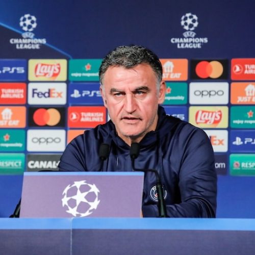 Galtier confident PSG can overturn deficit against Bayern