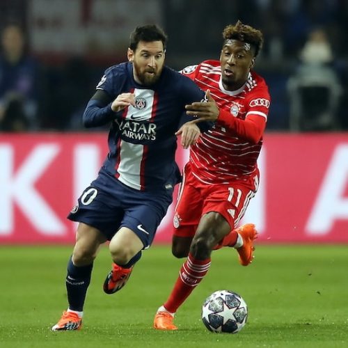 Coman bags winner as Bayern edge PSG in UCL