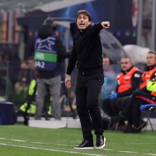 Conte: Spurs need to start believing after Milan defeat
