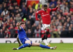Read more about the article Rashford shines as Man Utd comfortable defeat Leicester