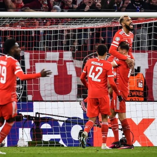 Bayern eliminate PSG to reach UCL quarter-finals