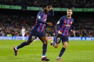 Read more about the article Kessie sends Barcelona 12 points clear after El Clasico win