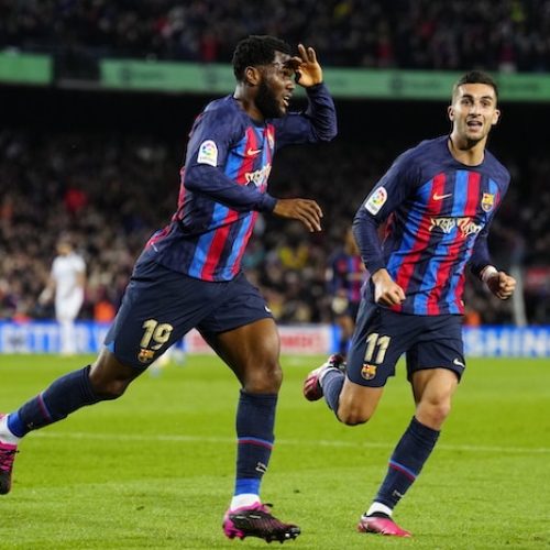 Kessie sends Barcelona 12 points clear after El Clasico win