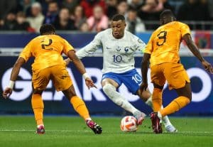 Read more about the article New captain Mbappe fires France to easy win against Netherlands