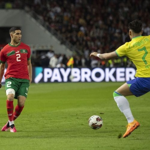 Morocco stun Brazil in friendly international